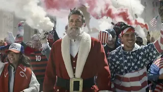 Santa is not happy about the World Cup