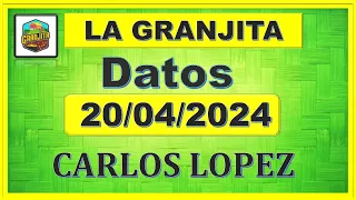 LA GRANJITA - DATOS【CARLOS LOPEZ】✅✅✅✅