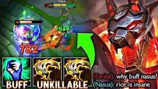 RIOT BUFFED NASUS... WTF?