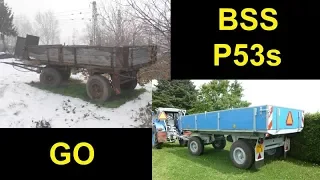 Big repair of tractor trailer 5 tons | BSS P53s | ZETOR 5545