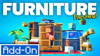 The BEST FURNITURE ADDON Brings 1000+ items to Minecraft Bedrock Edition