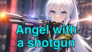 Nightcore - Angel With A Shotgun Lyrics 【Switching vocals】//The Cab