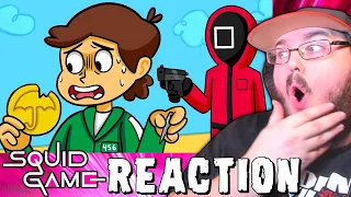 Squid Game Logic 2 | Cartoon Animation ( Animation By  @GameToons  ) REACTION!!!