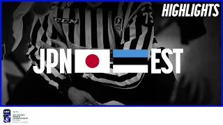 Japan vs. Estonia | Highlights | 2019 IIHF Ice Hockey World Championship Division I Group B
