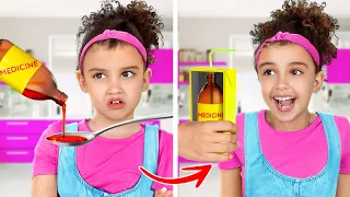 BEST PARENTING HACKS FOR SMART PARENTS || Priceless Genius DIY Ideas By 123GO! CHALLENGE