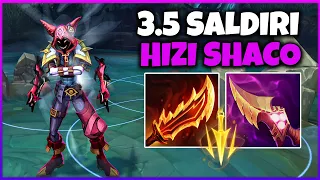 Full Saldırı Hızı Guinsoo Shaco Jungle ! (3.5 Attack Speed)