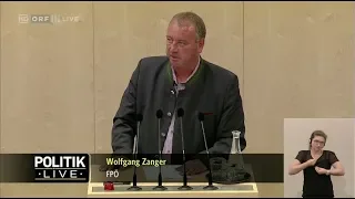 Wolfgang Zanger - Umgang mit Zwischenrufen - 13.6.2018