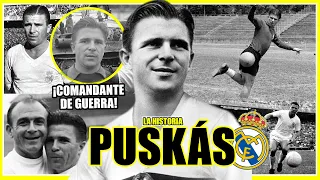 LA HISTORIA DE FERENC PUSKÁS 🇭🇺⚪️  | De COMANDANTE de GUERRA a LEYENDA del REAL MADRID👑