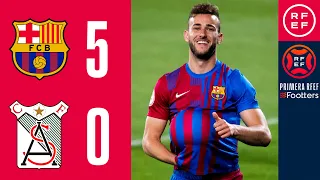 RESUMEN | FC Barcelona B 5-0 Atlético Sanluqueño CF | PrimeraRFEF | Jornada 33 | Grupo 2