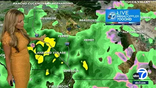 SoCal Easter weekend storm: When will the clear skies return?