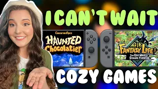 The MOST ANTICIPATED NEW Cozy Games | Nintendo Switch + PC
