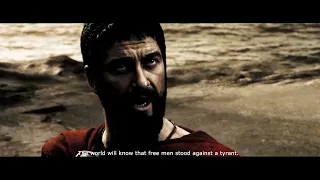 300 movie - The world will know that free men stood against a tyrant.