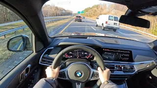 2023 BMW X5 M50i - POV Test Drive | 0-60