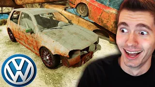 ACHEI UM GOLF SAPÃO no FERRO VELHO!!! - Car Mechanic Simulator 2018