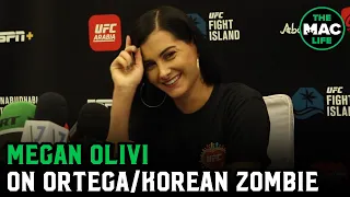 Megan Olivi talks Brian Ortega vs. The Korean Zombie; Revealing personal life in UFC documentary