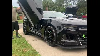 Vertical Doors on 2018 camaro review