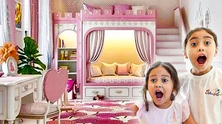 SURPRISING OUR DAUGHTERS WITH A NEW ROOM MAKEOVER REVEAL!!! **ADORABLE**