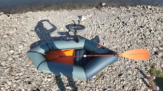 (M)Unipacking and Juggling - Unicycle and Packraft and stones