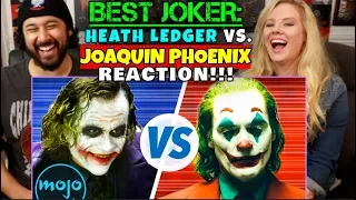 BEST JOKER: Heath Ledger VS. Joaquin Phoenix - REACTION!!!