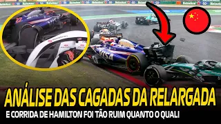 GP CHINA: ANÁLISE DAS CAGADAS DA RELARGADA E CORRIDA DE HAMILTON