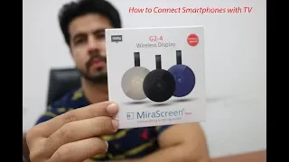 Connect Mobile Screen To TV with Miracast Dongle Wireless Display