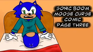 Sonic Boom Comic The Curse of the Cross-Eyed Moose Page 3 Fan Made Twist