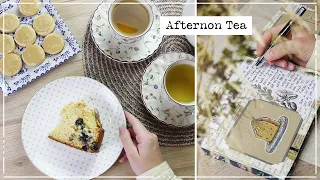 Afternoon Tea / Mrs Trollope Short Story / Slow Living Fall Baking & Journal Page