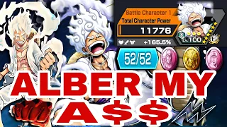 THIS GEAR 5 EVEN SCARES ALBER(KING V2)! 😤 | ONE PIECE BOUNTY RUSH OPBR SS LEAGUE BATTLE