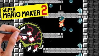 Recreating Metroid's Tourian in Super Mario Maker 2