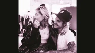 Justin Bieber and Hailey Baldwin// Halo