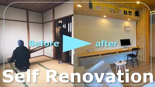Serif renovation in one room over 6 months
