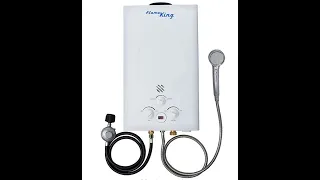 Short Review: Flame King Tankless Propane Water Heater (10L)