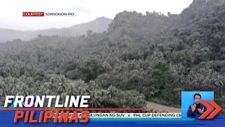 Ilang pamilya, lumikas matapos pumutok ang Bulkang Bulusan