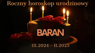 ♈️ baran🎉 horoskop urodzinowy 🎁🎂na 12 miesięcy 2024-25🍀 tarot 💁‍♀️#tarocistkafreya 🌟