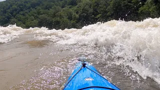 Lower Greenbrier River, West Virginia 4K - From Caldwell to Hinton Part 3