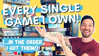 Reviewing My ENTIRE Board Game Collection! 😱 (Every Game I've Ever Owned!)