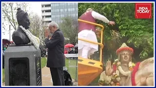 Mission Lingayat! Modi Pays Homage To Lord Basaveshwara In London; Amit Shah's Tribute In Bengaluru