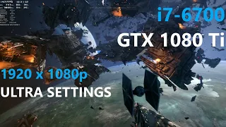 Star Wars Battlefront II _ AORUS GTX 1080 Ti + i7-6700 - ULTRA 1080p - GPU DELID