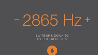 2865 Hz sound to get water out of your phone