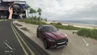 Jaguar F Pace S 2017 Forza Horizon 4 UHD First person view | Logicool G923 Steering Wheel Gameplay