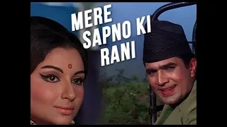 Mere Sapno Ki Rani 4K Mere Sapno Ki Rani Song Aradhana /Rajesh Khanna/Sharmila Tagore Kishore Kumar