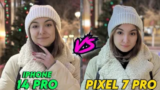 Pixel 7 Pro vs IPhone 14 Pro | Тест камер, кто круче?