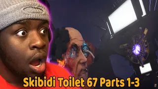 THIS HAS TO BE THE END!!!!! | Skibidi Toilet Episode 67 Parts 1-3 REACTION!!!