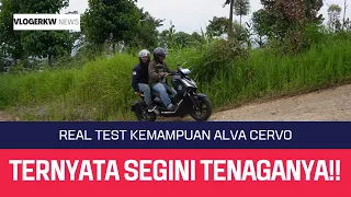 Pemilik Motor Listrik Alva Cervo Kaget Lihat Video Ini? Stop And Go Di Tanjakan Boncengan