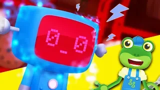 Blue Mechanical Turns BAD | Gecko's Garage | Trucks For Children | Educational Videos For Kids