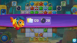 Fishdom 1580 Super Hard Level - NO BooSTERS