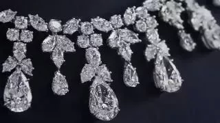 Harry Winston Cascading Diamond Drop Necklace