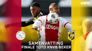 Spannende bekerfinale tussen Ajax en Vitesse | Finale TOTO KNVB Beker | Samenvatting Ajax - Vitesse