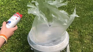 making REALISTIC looking flames with a plastic bag and a fan