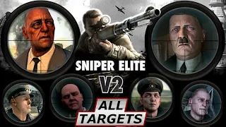 Sniper Elite V2 All Bosses/Targets Assassinations